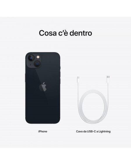 iPhone 13 256GB Mezzanotte - Prodotto rigenerato grado B