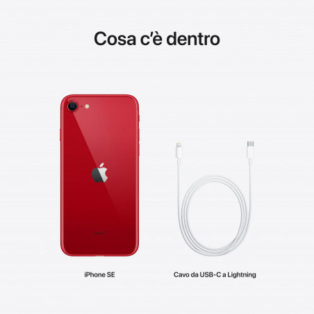 iPhone SE 2022 128GB Red - prodotto rigenerato gardo AAA