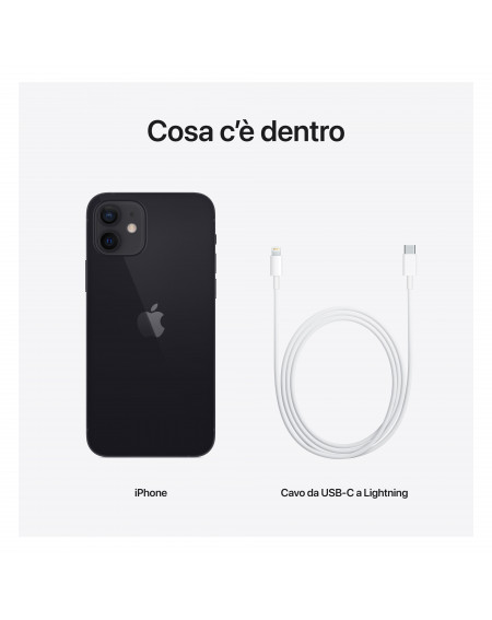 iPhone 12 128GB Black - Prodotto rigenerato di grado A