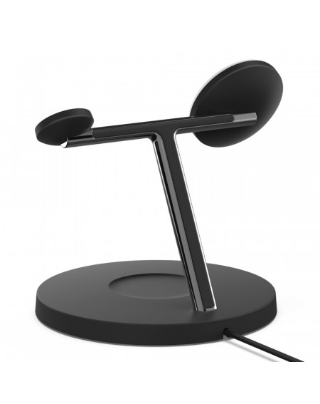 Stand di ricarica wireless magsafe 3 in 1 w.watch fast charge - black