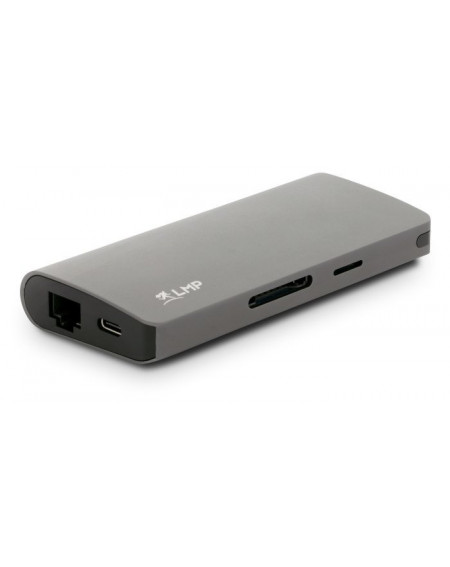 LMP Travel dock USB-C 4k 9 porte Space Gray
