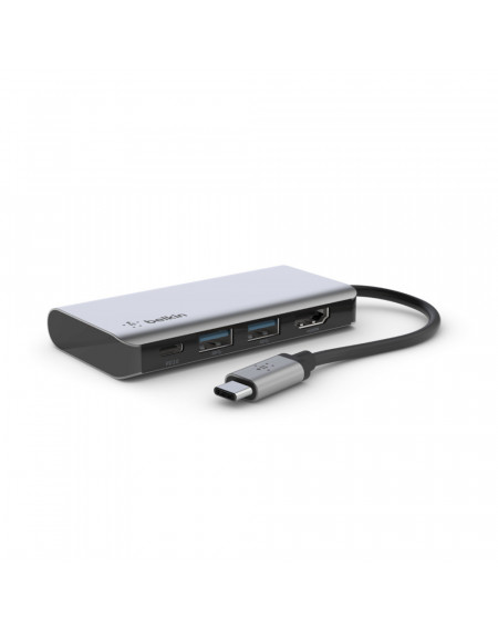 4-IN-1 USB-C MULTI-PORT MULTIMEDIA HUB