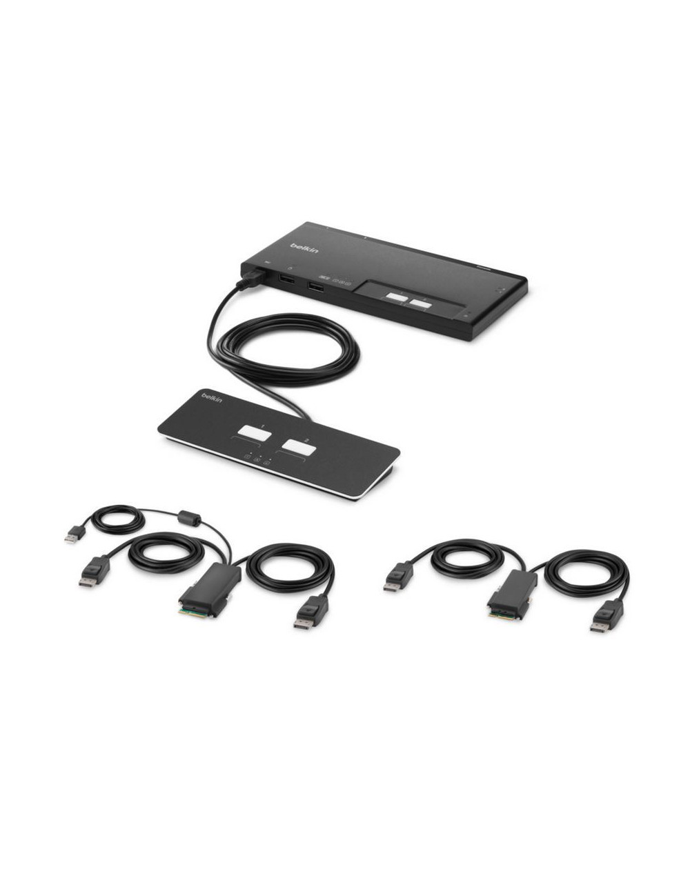2-PORT DUAL HEAD DP KVM SWITCH PP4.0 W REMOTE 2-PORT DUAL HEAD DP KVM SWITCH PP4.0 W REMOTE