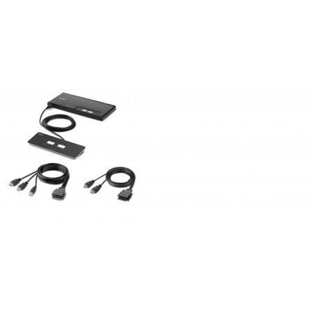 2-PORT DUAL HEAD HDMI KVM SWITCH PP4.0 W REMOTE