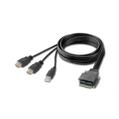 2-PORT DUAL HEAD HDMI KVM SWITCH PP4.0 W REMOTE