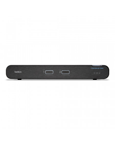 2-PORT SINGLE HEAD DP HDMI TO DP HDMI KVM SWITCH NO CAC PP4.0