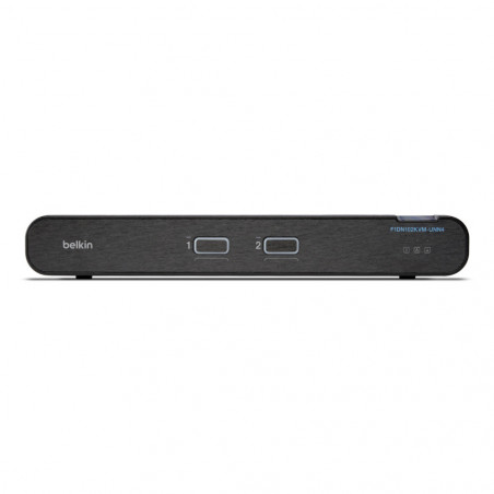 2-PORT SINGLE HEAD DP HDMI TO DP HDMI KVM SWITCH NO CAC PP4.0