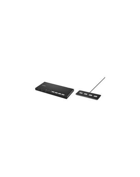4-PORT DUAL HEAD HDMI KVM SWITCH PP4.0 W REMOTE