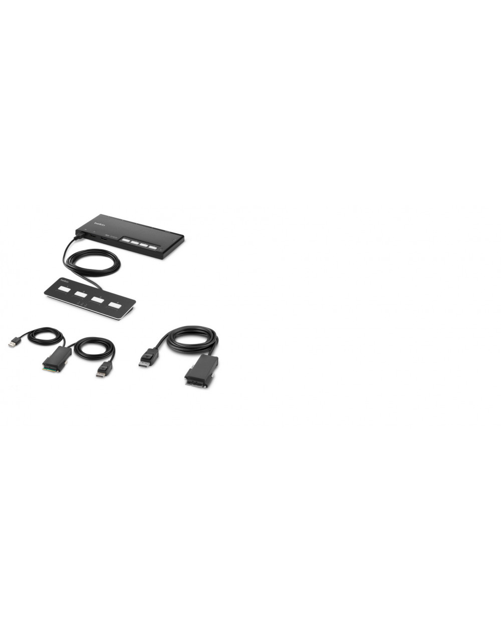 4-PORT SINGLE HEAD DP KVM SWITCH PP4.0 W REMOTE 4-PORT SINGLE HEAD DP KVM SWITCH PP4.0 W REMOTE