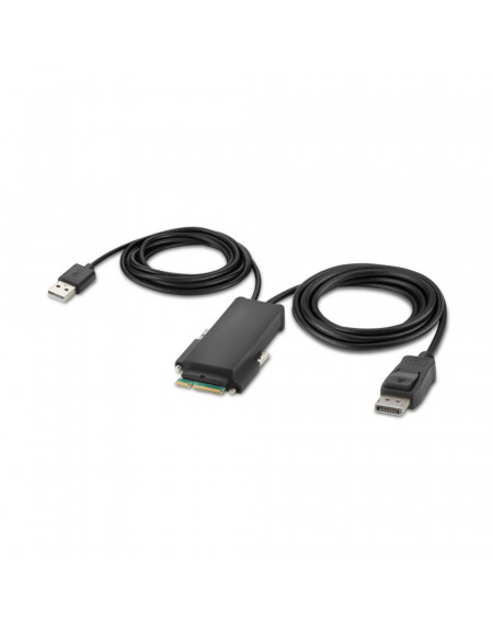 4-PORT SINGLE HEAD DP KVM SWITCH PP4.0 W REMOTE
