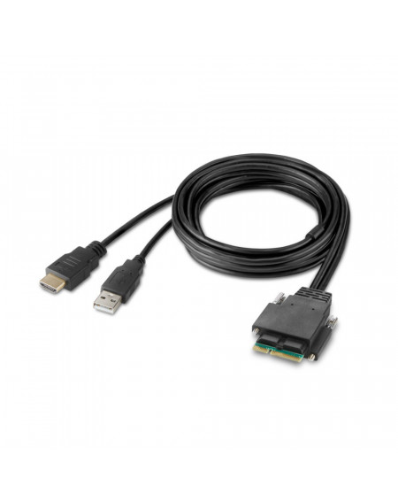 4-PORT SINGLE HEAD HDMI KVM SWITCH PP4.0 W REMOTE