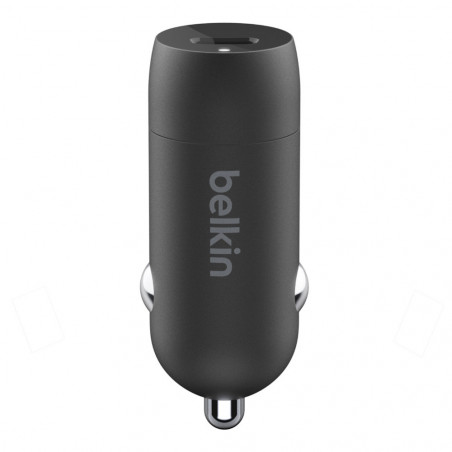 CARICABATTERIE DA AUTO USB-C 18W - NERO