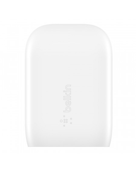 CARICABATTERIE DA PARETE CON PPS PORTA USB-C PD 30W 1M PVC C-C - BIANCO
