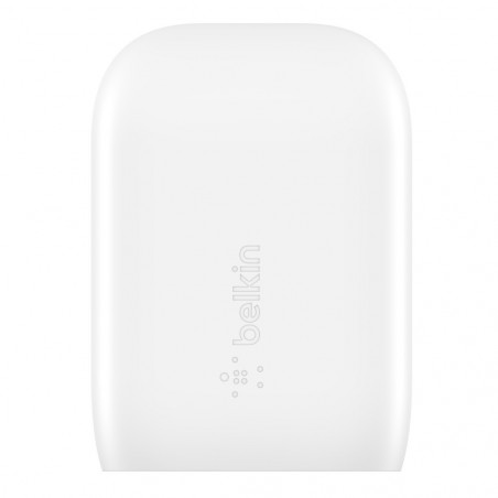 CARICABATTERIE DA PARETE CON PPS PORTA USB-C PD 30W 1M PVC C-C - BIANCO