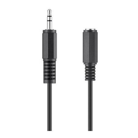 CAVO AUDIO 3.5MM M F 3.5M NERO