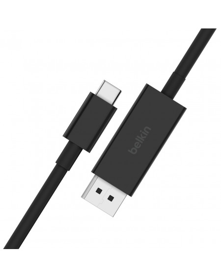 USB-C TO DISPLAYPORT 1.4 2M CABLE - BLACK