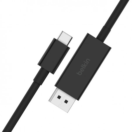 USB-C TO DISPLAYPORT 1.4 2M CABLE - BLACK