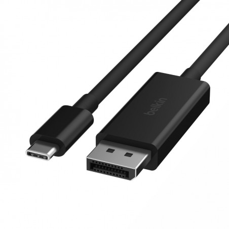 USB-C TO DISPLAYPORT 1.4 2M CABLE - BLACK