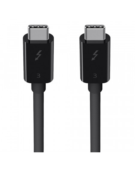 CAVO THUNDERBOLT 3 (DA USB-C A USB-C) 100W DA  0,8 - NERO