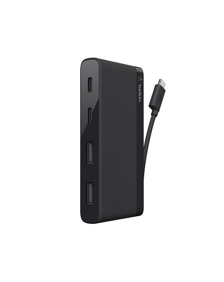 USB-C 3.0 TRAVEL HUB - BLACK