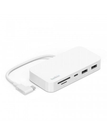 HUB MULTIPORTA 6 IN 1 USB-C CON SUPPORTO DI MONTAGGIO