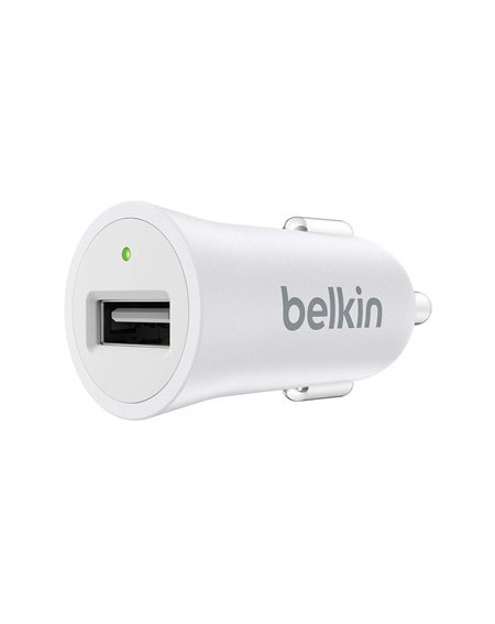 MINI CARICABATTERIE USB DA AUTO METALLICO MIXIT 2,4 A 5W - BIANCO