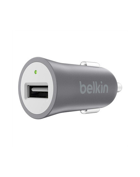 MINI CARICABATTERIE USB DA AUTO METALLICO MIXIT 2,4 A 5W - GREY
