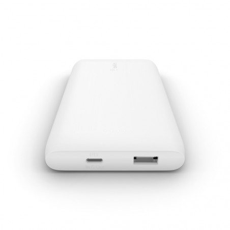 POWERBANK 10K 18W PD USB-C IN OUT - BIANCO