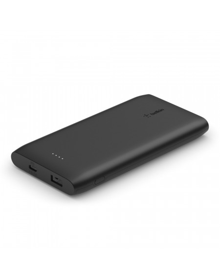 POWERBANK 10K 18W PD USB-C IN OUT - NERO