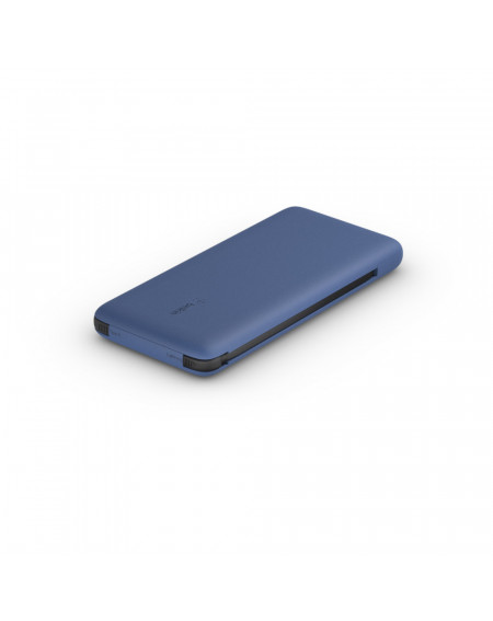 POWERBANK 10K 23W PD USB-C IN OUT E LIGHTNING OUT CAVI INCLUSI - BLU