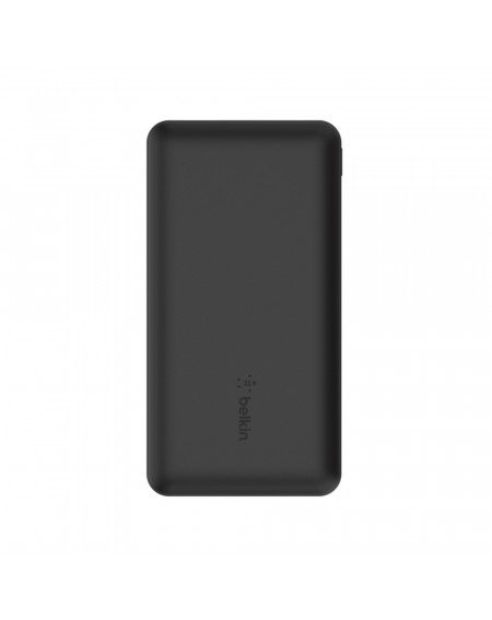 POWERBANK 10K CON CAVO USB-A USB-C - NERO