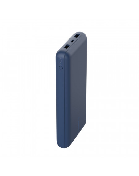 POWERBANK 15W 20K CON CAVO USB-A USB-C - BLU