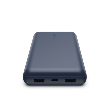 POWERBANK 15W 20K CON CAVO USB-A USB-C - BLU