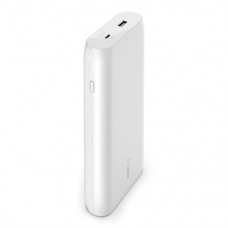 POWERBANK 20K 30W PD USB-C IN OUT - WHITE