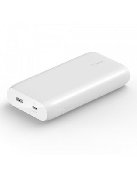 POWERBANK 20K 30W PD USB-C IN OUT - BIANCO