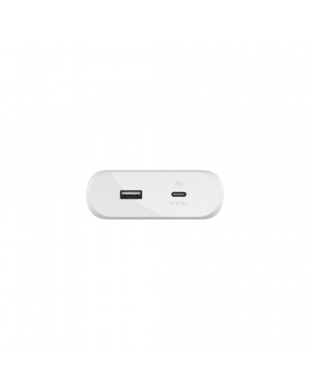 POWERBANK 20K 30W PD USB-C IN OUT - BIANCO