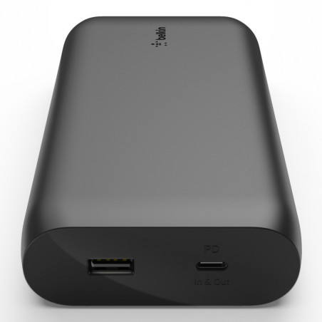 POWERBANK 20K 30W PD USB-C IN OUT - NERO