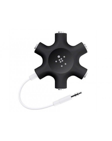 ROCKSTAR - 5-WAY AUDIO SPLITTER WHITE