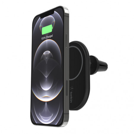 SUPPORTO DA AUTO MAGNETICO CON RICARICA WIRELESS + CLA