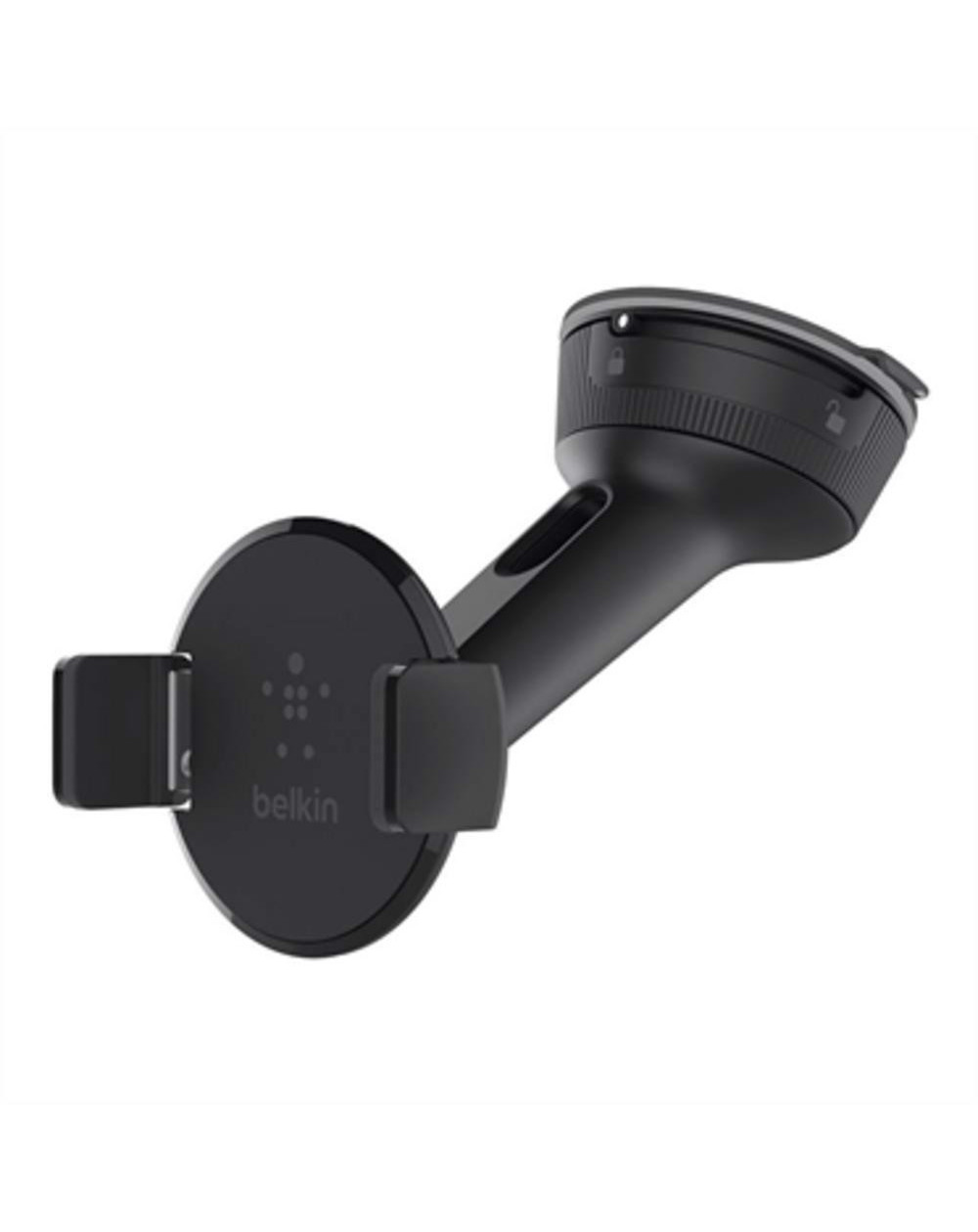 UNIVERSAL CAR MOUNT FOR WINDSHIELD OR DASHBOARD - BLACK