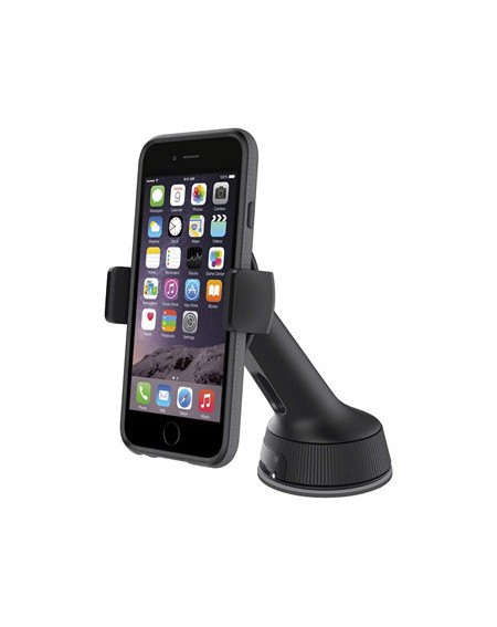 UNIVERSAL CAR MOUNT FOR WINDSHIELD OR DASHBOARD - BLACK
