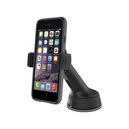 UNIVERSAL CAR MOUNT FOR WINDSHIELD OR DASHBOARD - BLACK
