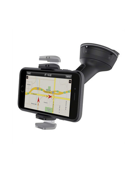 UNIVERSAL CAR MOUNT FOR WINDSHIELD OR DASHBOARD - BLACK