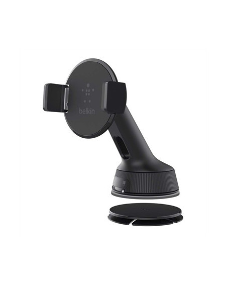 UNIVERSAL CAR MOUNT FOR WINDSHIELD OR DASHBOARD - BLACK