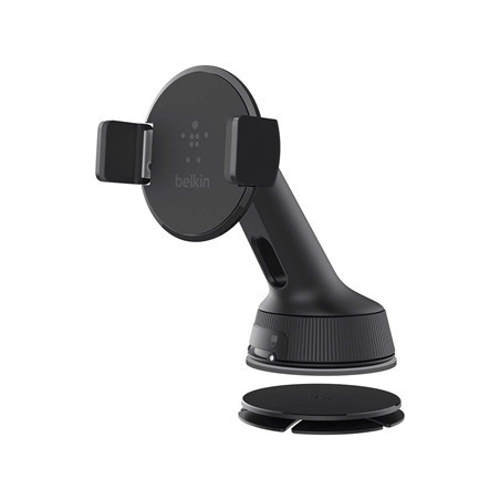UNIVERSAL CAR MOUNT FOR WINDSHIELD OR DASHBOARD - BLACK