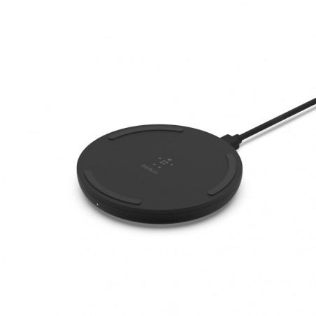 TAPPETINO DI RICARICA WIRELESS 10W SENZA ALIMENTATORE - NERO