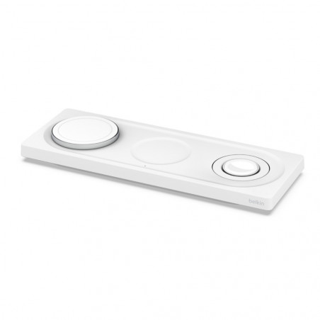 TAPPETINO DI RICARICA WIRELESS MAGSAFE 3 IN 1 - BIANCO