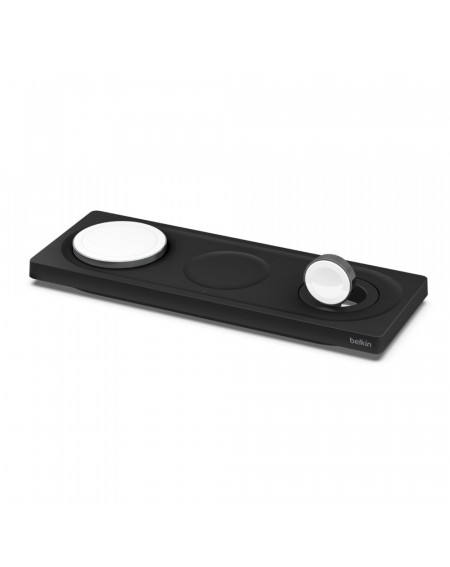 TAPPETINO DI RICARICA WIRELESS MAGSAFE 3 IN 1 - NERO