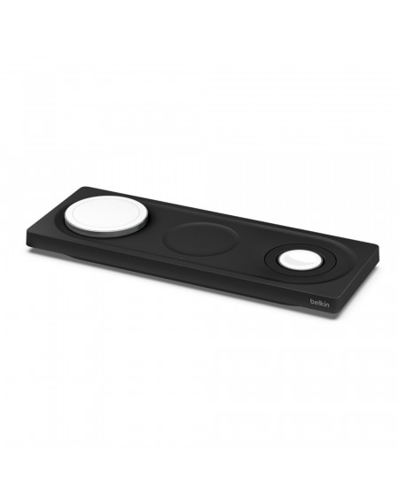 TAPPETINO DI RICARICA WIRELESS MAGSAFE 3 IN 1 - NERO