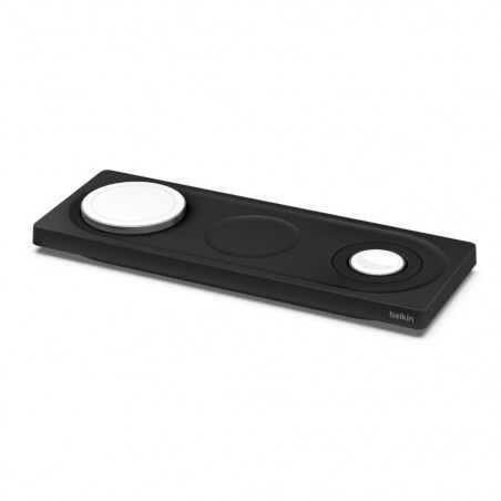 TAPPETINO DI RICARICA WIRELESS MAGSAFE 3 IN 1 - NERO